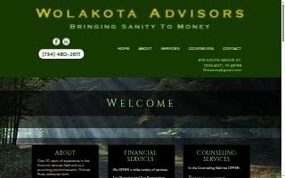 Wolakota Advisors website