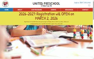 United Preschool website
