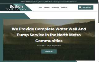 Bastian Well Service Inc website