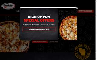 Chanticlear Pizza of Andover website