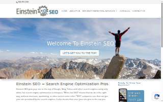 Einstein SEO, LLC website