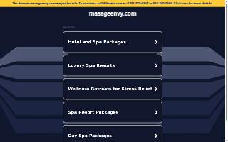 Massage Envy of Andover website