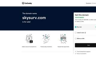 SkySurv - Land Surveying and Mapping of Andover website