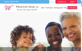 Wilson Law Group website