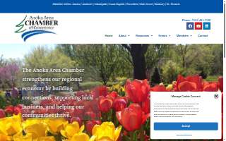 Anoka Area Chamber of Commerce website