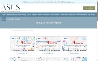 Associated Skin Care Specialists of Eden Prairie website