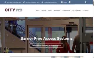 Citywide Window Services website