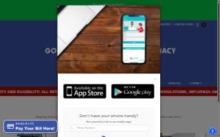 Goodrich Pharmacy website