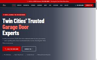 JS Garage Door of Anoka website