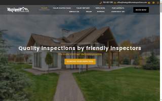Marigold Home Inspections of Anoka website