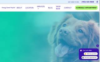 Ramsey Animal Hospital of Anoka website
