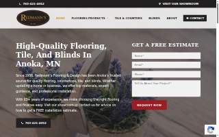 Redmann's Flooring & Design website