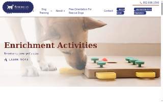American Boarding Kennel website