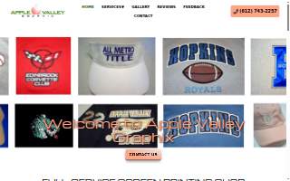 Apple Valley Graphix website