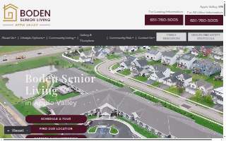 Boden Senior Living website