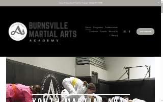 Burnsville Martial Arts Academy website