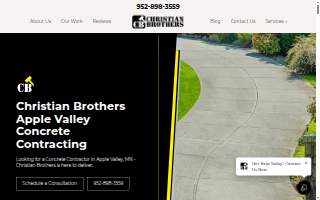 Christian Brothers Concrete And Foundation Repair of Apple Valley website