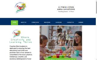 Creative Kids Academy Apple Valley website
