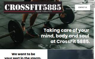 CrossFit 5885 - Apple Valley website