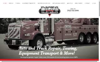 Dick’s Valley Service website