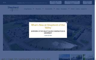 Shepherd of the Valley Preschool website