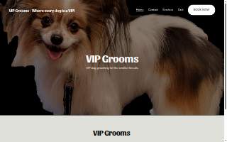 VIP Grooms website