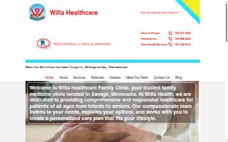 Willa Healthcare website