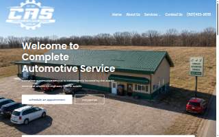 Complete Automotive Services website