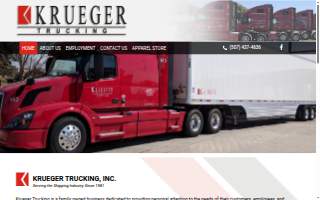 Krueger Trucking Inc. website