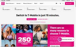 T-Mobile of Austin website
