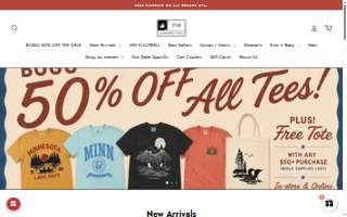 218 Clothing+Gift website
