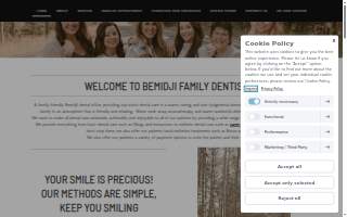 Bemidji Family Dentistry website