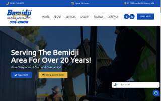 Bemidji Sewer & Waterworks website