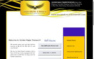 Golden Eagle Transportation website