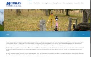 Murray Surveying Inc website