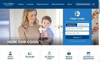 Sanford Health Equip Bemidji website