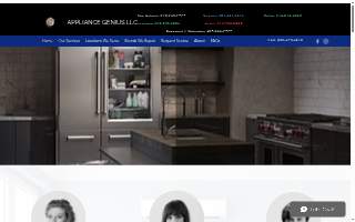 Appliance Repair Genius LLC website