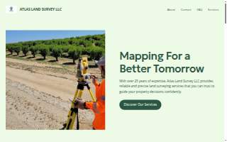 Atlas Land Survey LLC website