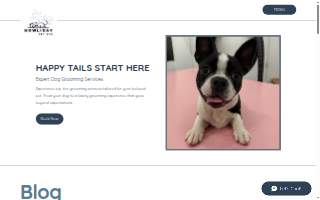 Howliday Pet Spa Mobile Pet Grooming of Blaine website