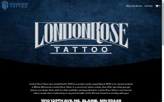 London Rose Tattoo (Walk-Ins Welcome) of Blaine website