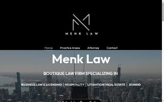 Menk & Menk Work Injury Lawyers website