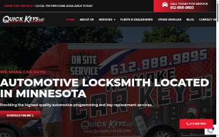 Quick Keys LLC of Blaine website
