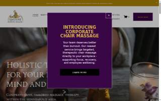 Amuure Holistic Healing LLC website