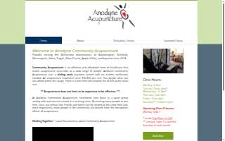 Anodyne Acupuncture website