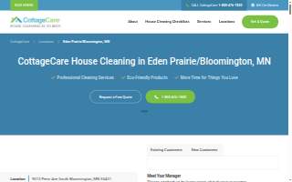 CottageCare Eden Prairie & Bloomington website