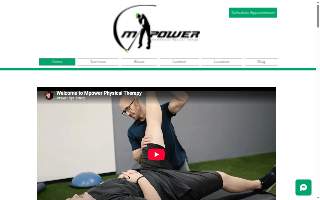 M-Power Physical Therapy website