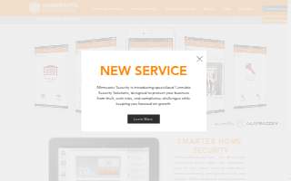 Minnesota Security - Home & Business Security Systems of Bloomington website