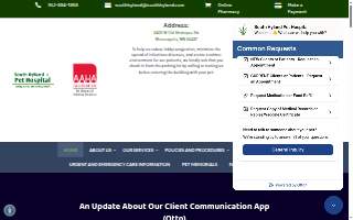 South Hyland Pet Hospital website