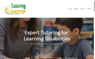 Tutoring Advantage website
