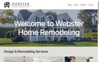 Webster Home Remodeling, LLC website